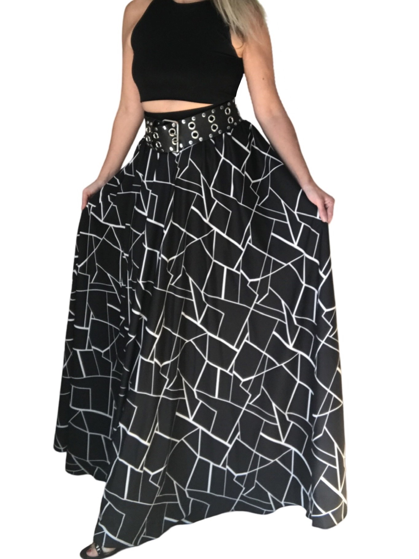 Dlouhá letní sukně - maxi sukně BOROS SK-L-BLW03